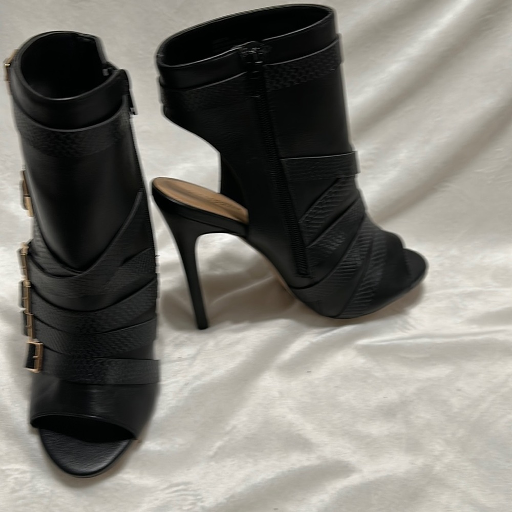 Booted heels size 10
